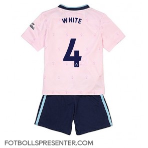 Arsenal Benjamin White #4 Tredje tröja Barn 2022-23 Kortärmad (+ korta byxor)